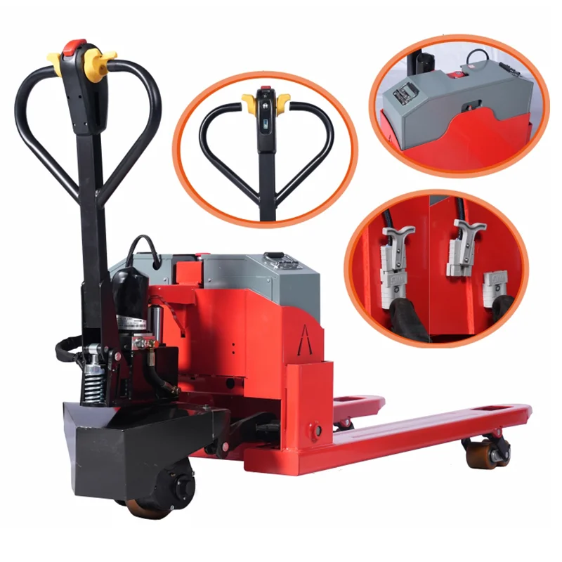 2 Ton 3 Ton Full Electric Pallet Truck Jack for Heavy Duty Industrial Material Handling and Warehouse Logistics Storage Pro