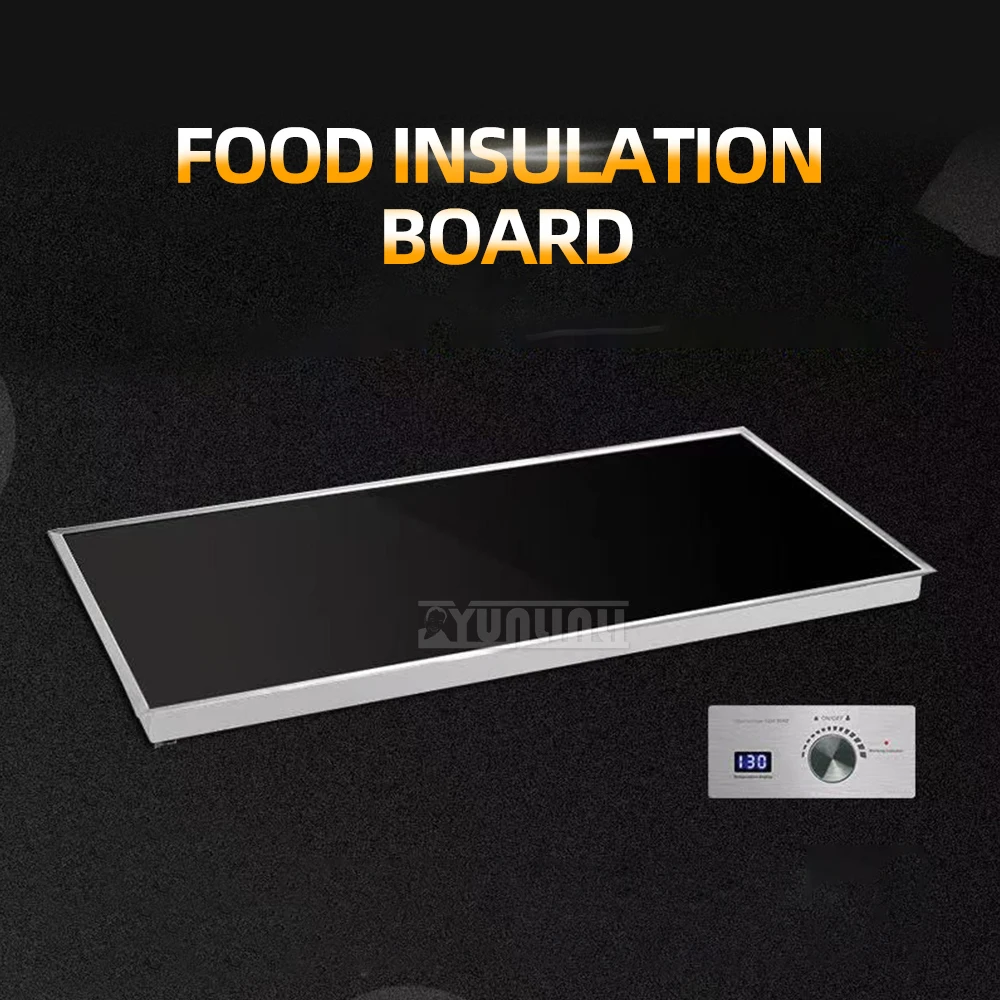 Commercial Embedded Heating Plate Food Buffet Insulation Equipment Restaurant Heat Keeping Broad