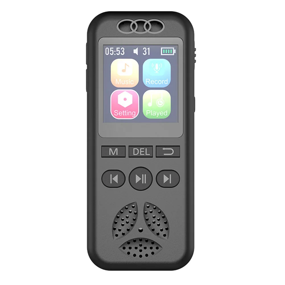 

High Capacity MP3 Voice Recorder with Noise Reduction Up to 560 Hours of Audio Recording for Meetings and Classes