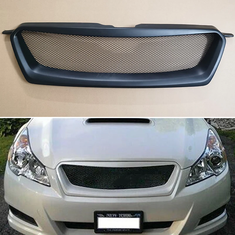 For Subaru Legacy 2010 2011 2012 Year  Racing Grille Grill Body Kit Accessories FRP Matte Black