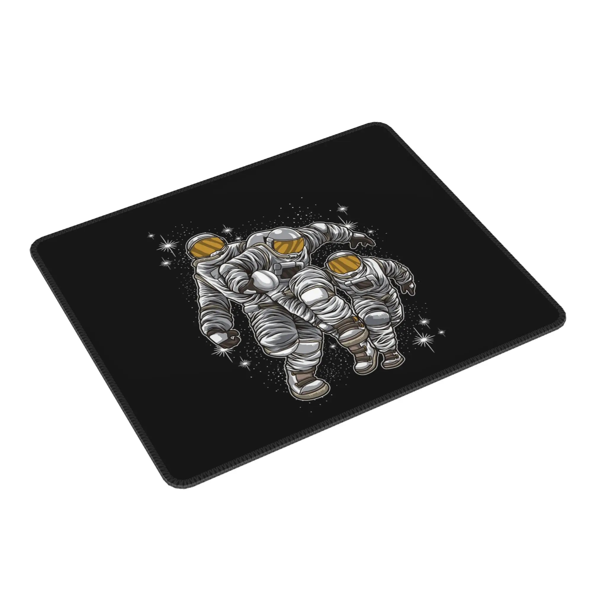 Three Astronaut Space Cartoon Mouse Pad Computer Keyboard Mouse Mat Gaming PC Laptop Desk Mat Office Table Mats