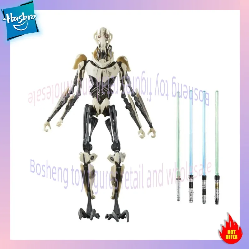 hasbro-star-wars-the-black-series-general-grievous-figurine-d'action-de-15cm-modele-original-jouets-ornements-cadeaux-en-stock