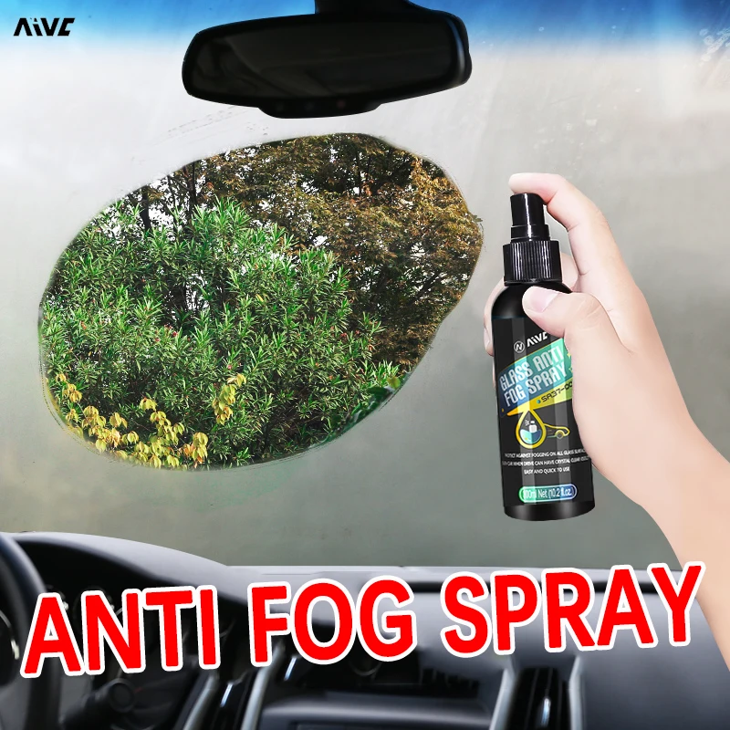 AIVC Anti Fog Spray Defogging Products For Car Windshield Glasses Suitable For All Glass Anti-Fogging!