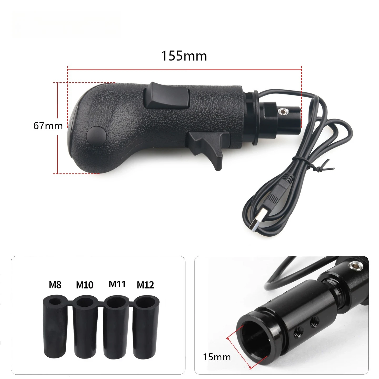Racing Game Simulator Shifter Gearshift Head and Handball Are Suitable for Logitech G29 G27 G25 G923