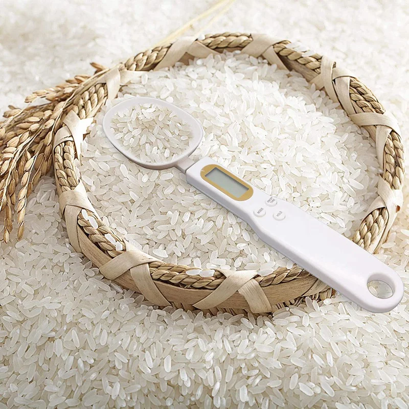 USB شحن قياس ملعقة غرام الموازين الإلكترونية الرقمية جراميرا الأبعاد وزنها لأداة المطبخ مسحوق الدقيق