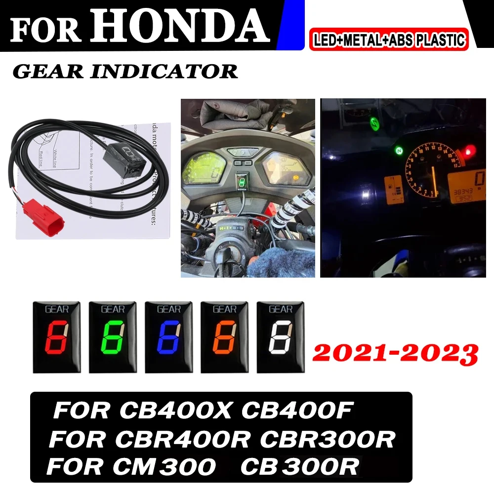 

Motorcycle Accessories Gear Indicator for HONDA CB300R CBR300R CM300 CBR400R CB400F CB400X Gear Display Speed Indicator Meter