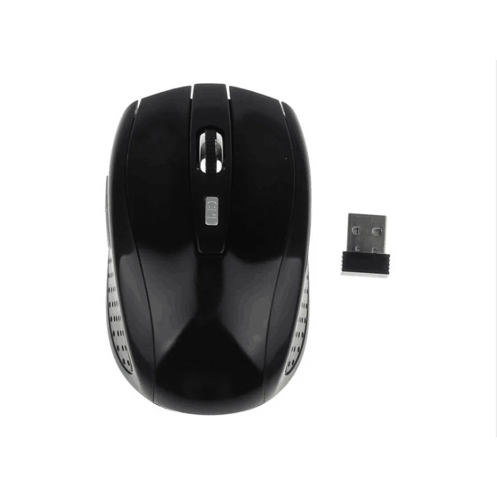 Wireless Mouse Silent Mouse 2.4G Portable Mobile Optical Office Mouse Adjustable DPI Levels for Notebook PC Laptop MacBook