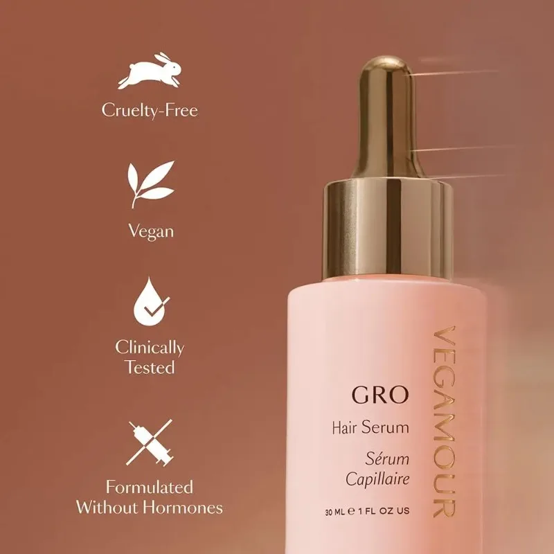 30ml Hair Growth ผลิตภัณฑ์ Rich Firming Hair Growth Essential Oil สําหรับ Enhancing Interhair Line และ Hair Growth กระชับขน