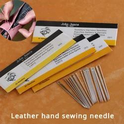 25pcs/ Bag Multiple Models of High Quality Round Head Leather Hand Sewing Needle DIY Leather Backpack/shoe/belt Sewing Needle