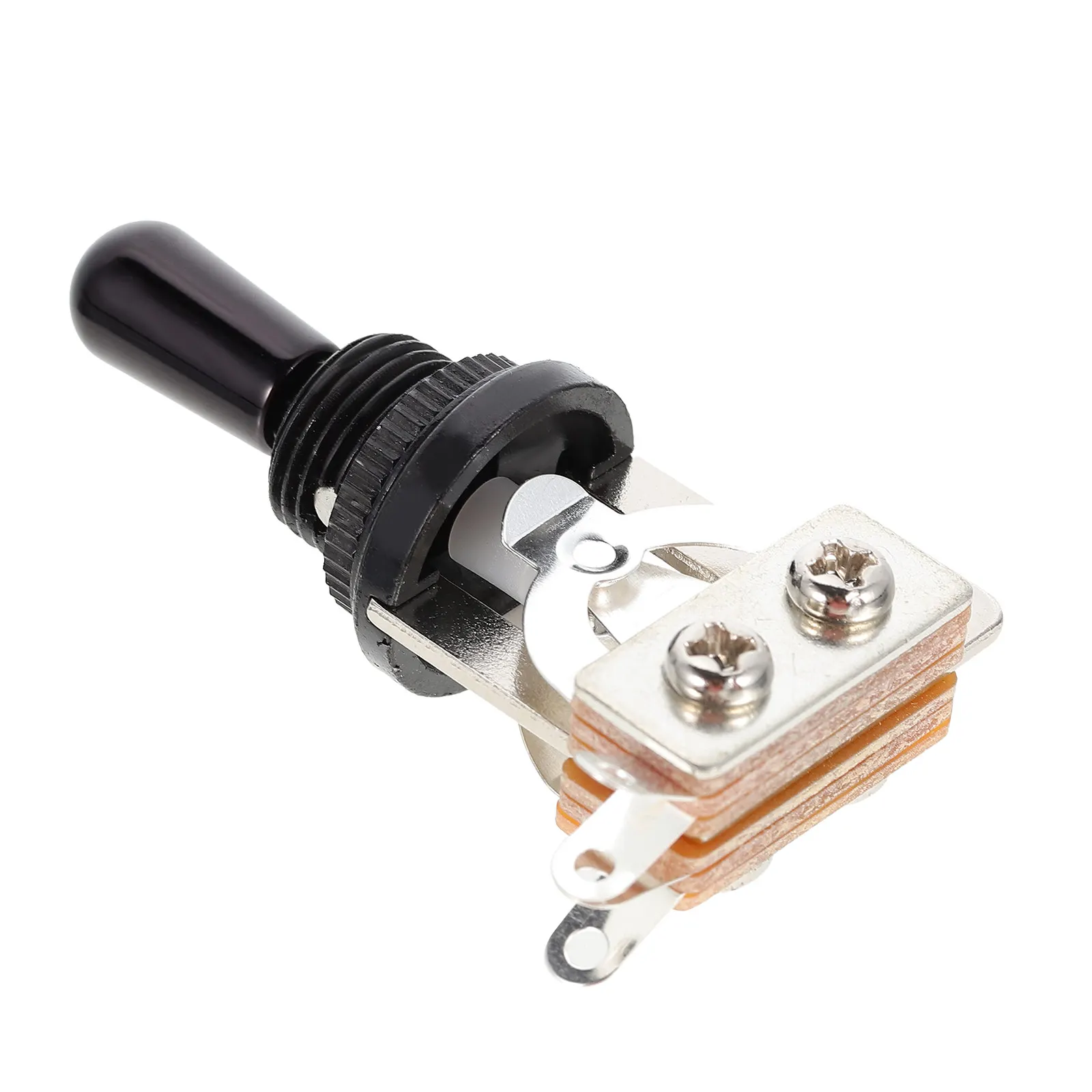 

Electric Guitar Pickup Toggle Switch 3 Way Metal Selector for Parts Accessories Durable Compact Outdoor Easy Install Simple