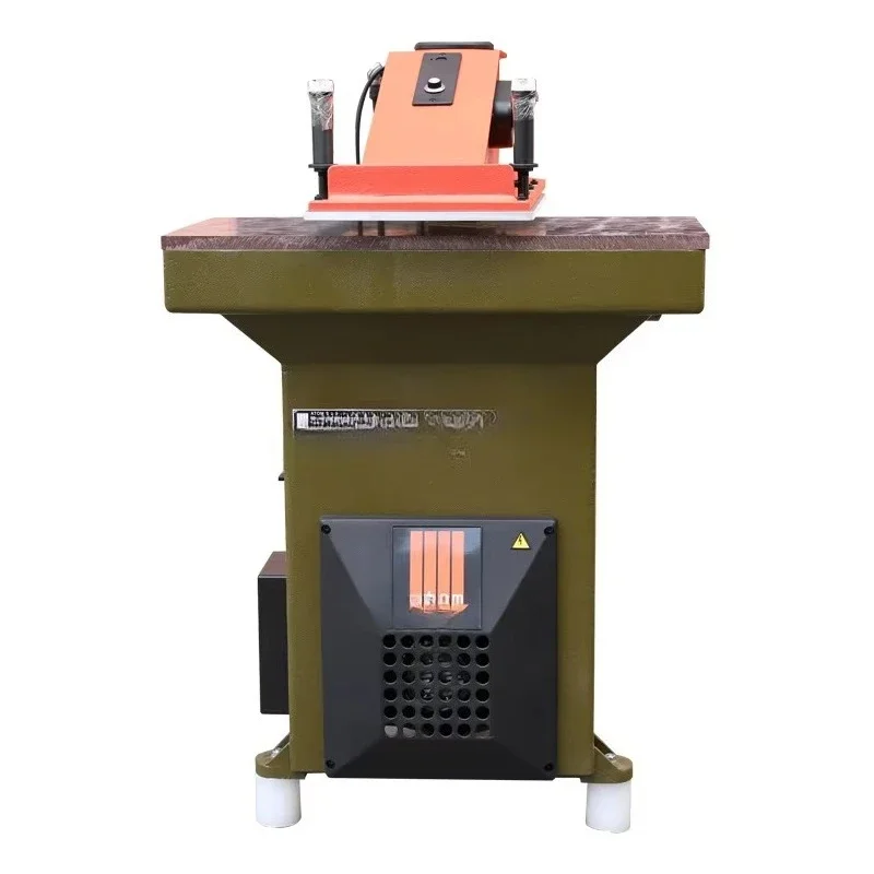 20 ton leather cutting machine hydraulic swing arm, press shoe die cutting machine