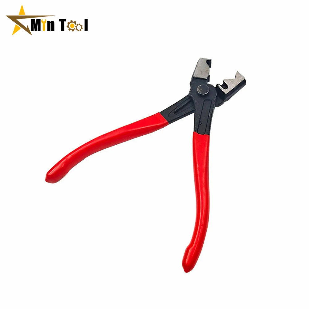 Car Hose Clamp Plier Oil Hose Crimping Plier R Type Collar Hose Clip Pliers Water Pipe Clamp Calliper Car Repair Hand Tool