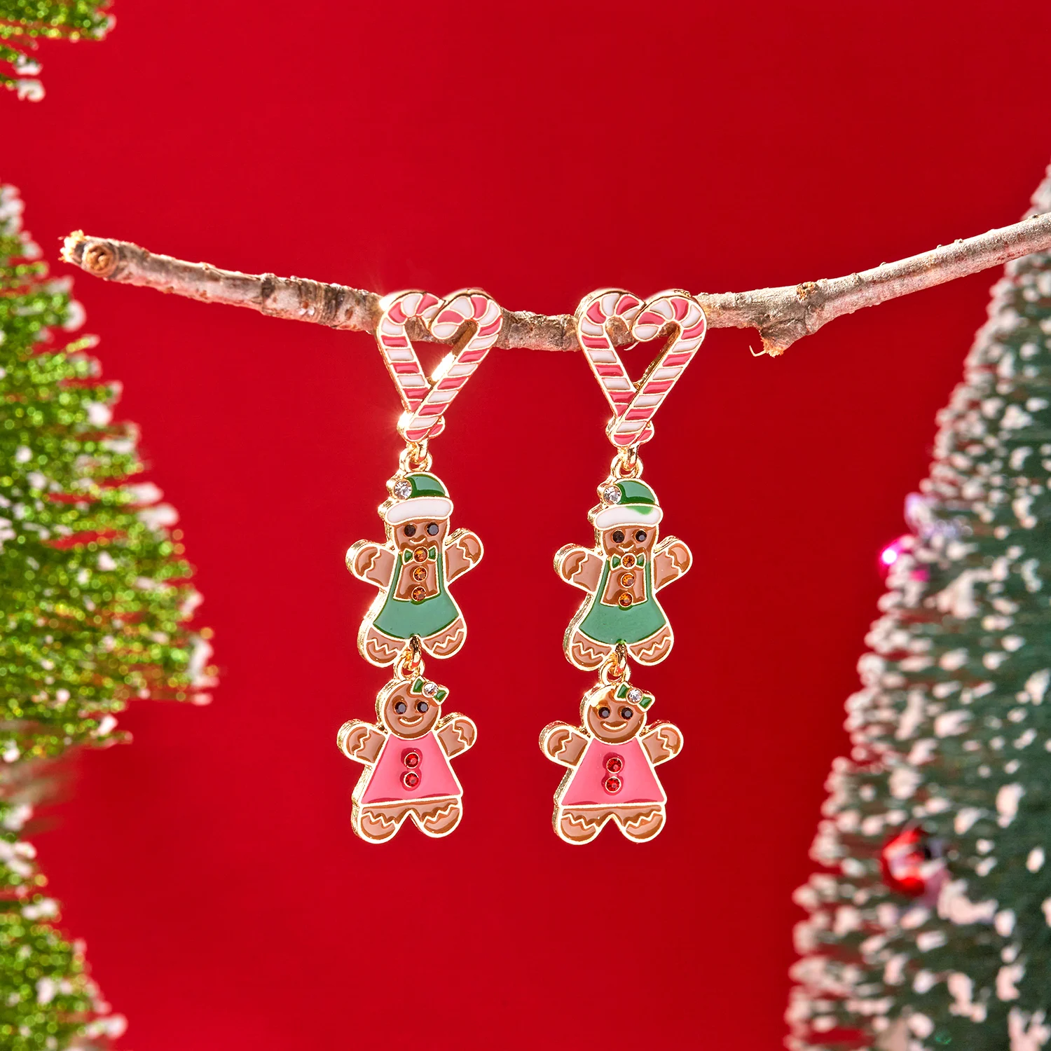 Anting-anting Natal Bentuk Hat - Men'S Fashion Xmas Party ulasan dan harga