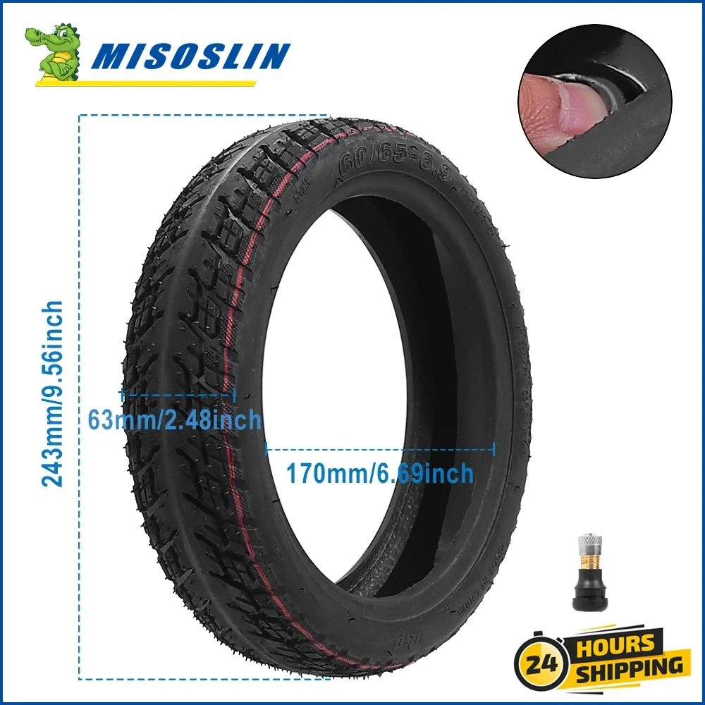 60/65-6.9 Tubeless Tyres Built-in Self-repair Glue Parts For Ninebot G2/G65 Electric Scooters Off-Road Vacuum Self-healing Tires