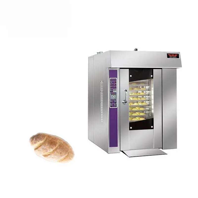 Rotary Rack Oven Easy Operation Industrial Baking Oven 16/32/64 Trays Multi Fuel Bakery Equipment  Customized
