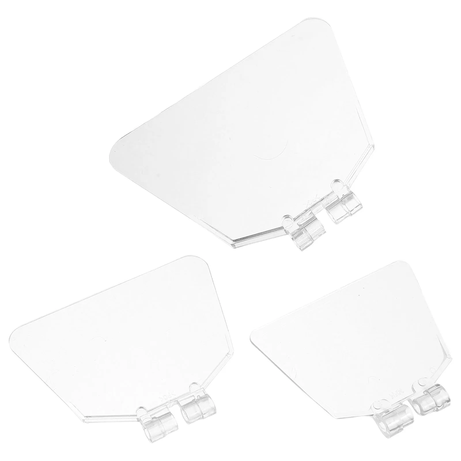 

3 pcs Transparent Plastic Protective Shields for Grinding Machine Bench Grinder Eye Guard Safety Accessories Clear View Dust
