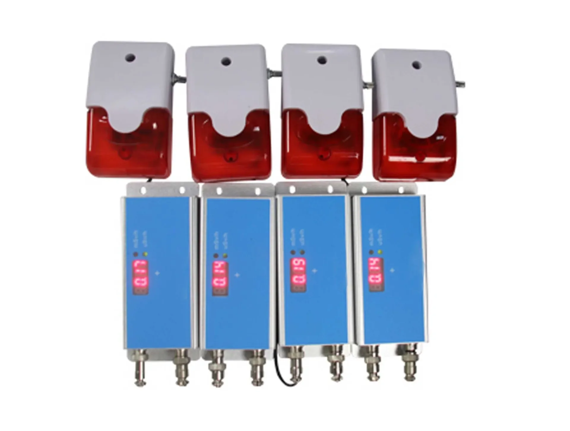 Radiometer n-type digital Y X-ray detector and fixed multi-channel radiation monitor