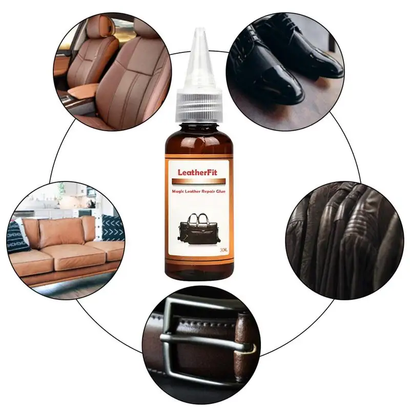 Ml Leather Repair Gel Leather Vinyl Repair Liquid Kit Car Seats Sofa Jacket Belt Shoes Repair Tool Restoration