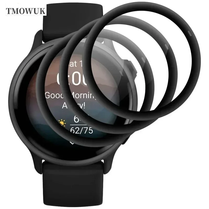 For Garmin Active 6 Active6 Screen Protector Protective Film Anti-scratch HD Soft Not Glass Film Accessories Curved Screen TMOWU