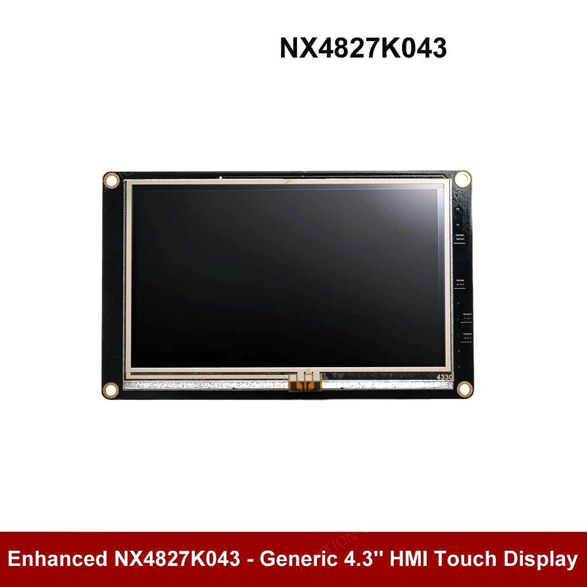 Imagem -02 - Nextion-enhanced Hmi Intelligent Lcd Module Display Panel Usart Uart Serial Touch Tft Raspberry pi Nx4827k043 4.3