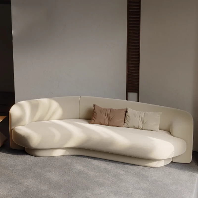Living Room Sofas Minimalist Designer Wooden Daybed Lazy Sofas Lounges Sleeper Recliner Divano Da Soggiorno Furniture
