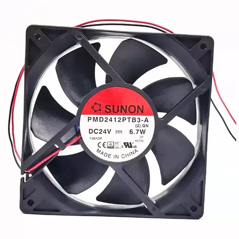 for PMD2412PTB3-A2.GN 24V 6.7W 12025 12CM Inverter Cooling Fan