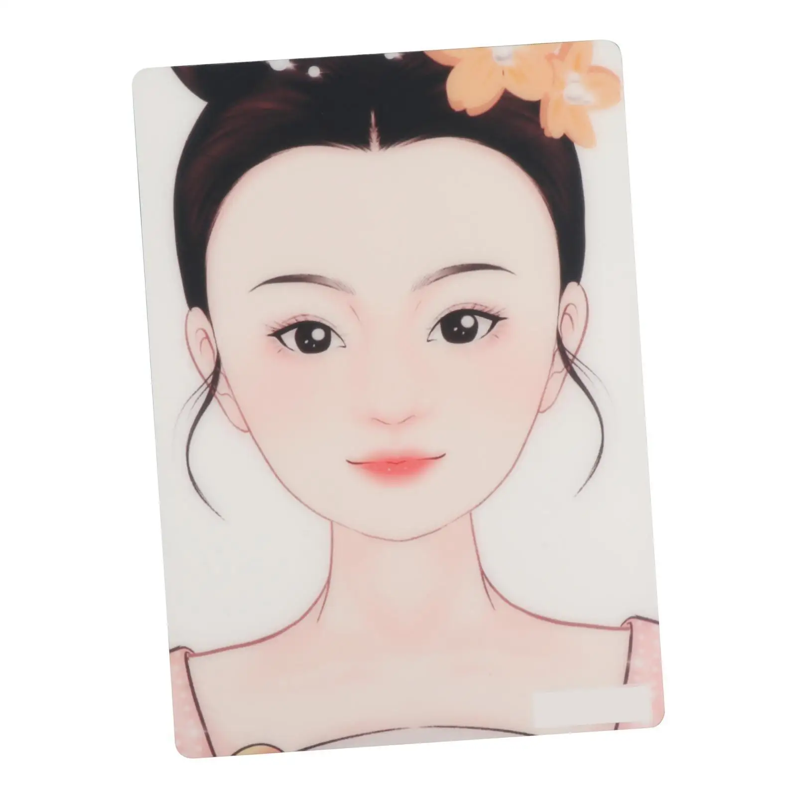 Make-up schilderij oefensjabloon wasbaar schilderij kunst display tool voor lichaamsdelen voor kinderen