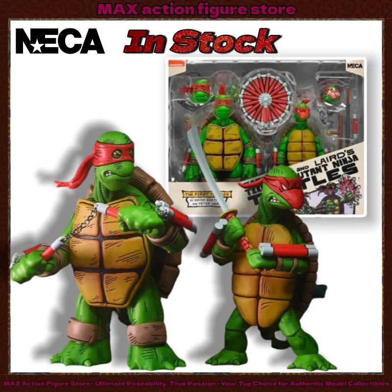 In Stock NECA 54407 TMNT 40th Anniversary The First Turtles Sketch Set SDCC 2024 Exclusive 7 Action Figure Official Collectible
