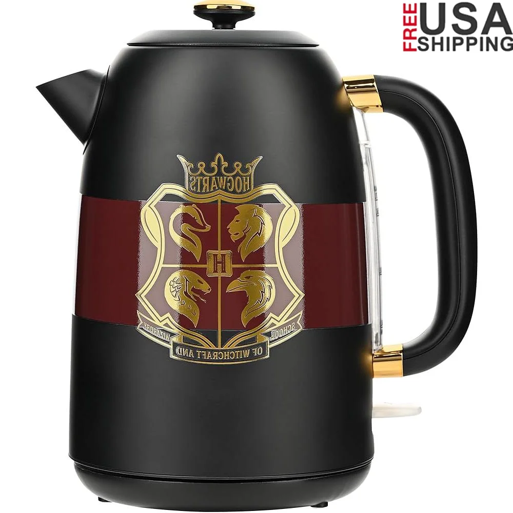 Elektrischer Wasserkocher, 1,7 l, 1500 W, automatische Abschaltung, Trockengehschutz, Wasserfenster, kabellos, Präzisionsgießen, Edelstahl, Küche