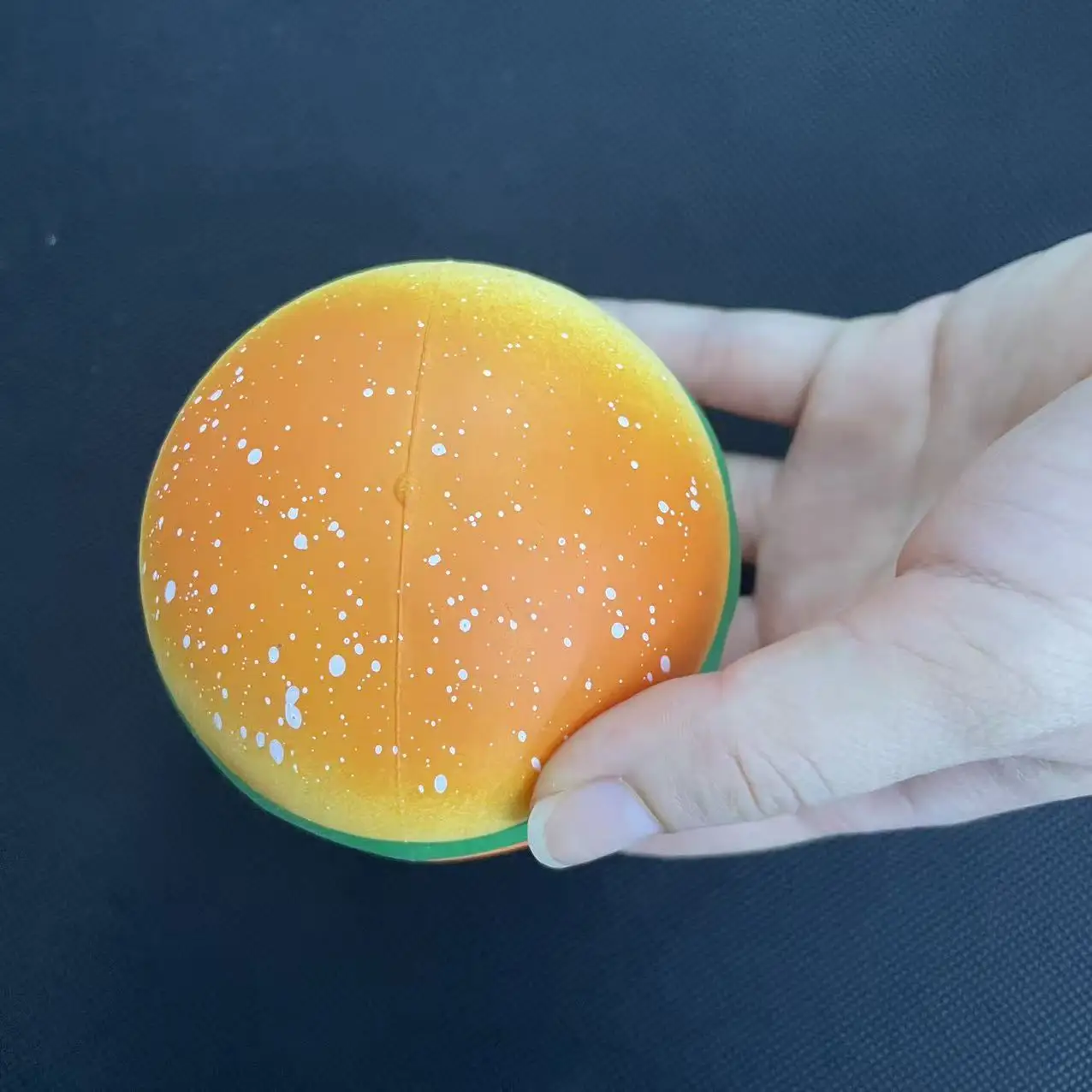 Quetschbarer Hamburger Stressball Autismus Sensorisches Spielzeug Stress- und Angstlinderung Fidget-Spielzeug Quetsch-Dekompressionsspielzeug