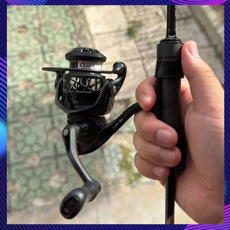 fishing-reel-polar-night-115-micro-spinning-reel-lightweight-5-1bb-51-1-52-1-smooth-retrieve-3-4kg-drag-for-freshwater-fishing