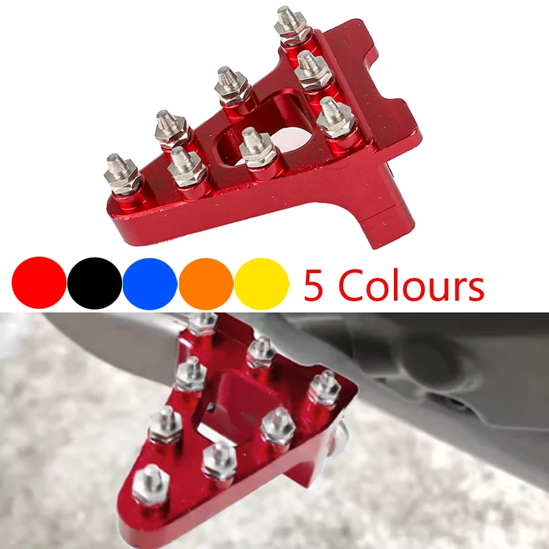 

Motorcycle CNC Aluminum Rear Brake Pedal Step Tips For HONDA CRF50 XR50 SDG SSR COOLSTER 70 90 110 125CC Chinese Dirt Bike
