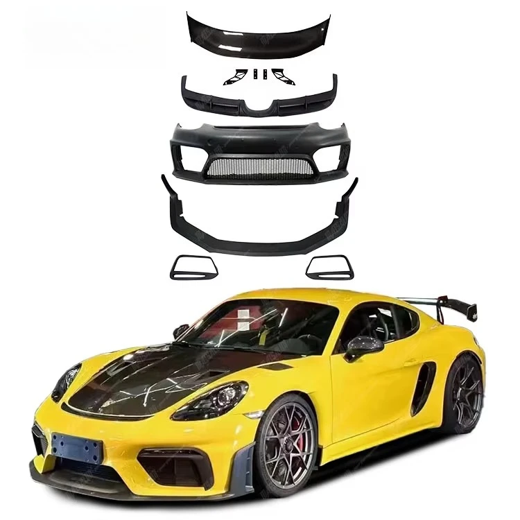 

STLF Cayman981 Carbon Fiber Body Kit for Porsches Cayman 981 Upgrade GT4 Style Carbon Fiber Body Kit