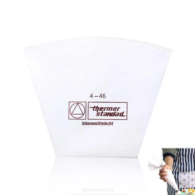 

Size Reusable Cotton Pastry Bag for Icing Piping Thicken Fondant Cake Cream Baking Decoration Tool Kitchen Cookie Bakeware