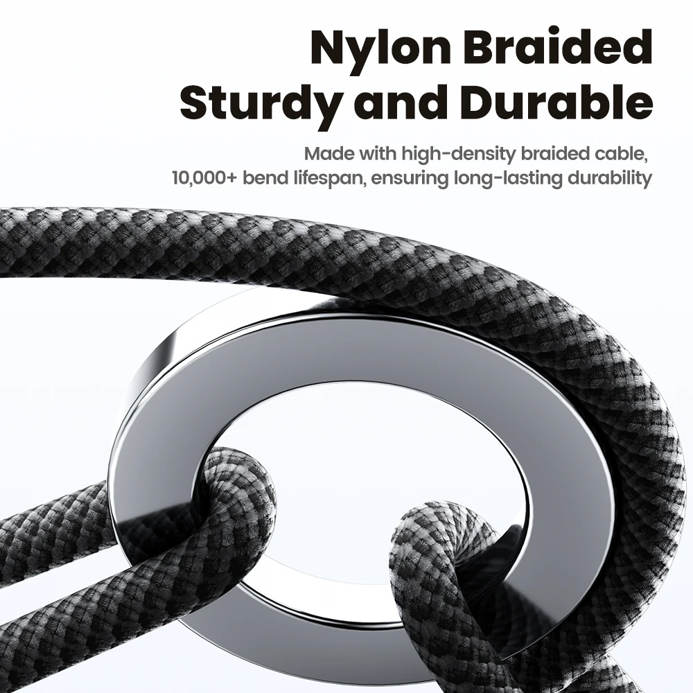 Kabel USB do Type C Toocki 6A, ładowarka 120W Turbo Super Charge, kabel USB C do szybkiego ładowania dla Xiaomi Mi 13 17 Pro Redmi Note POCO — zdjęcie produktu 6