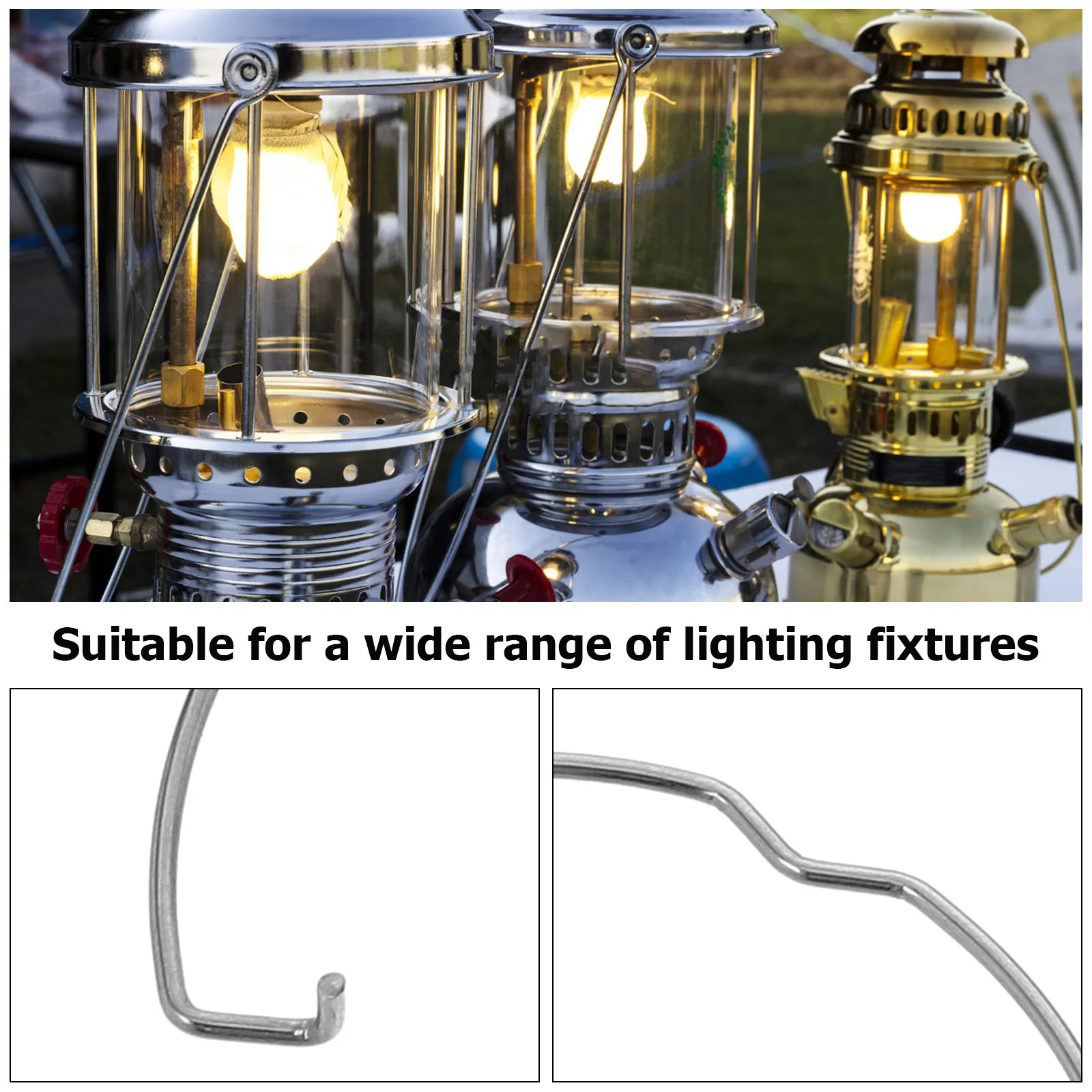 10Pcs Retaining Spring Rings for Mr16 Mr11 Downlight Panel Lamps Lampshade Frame Bulb Clip Manganese Steel Quick Install