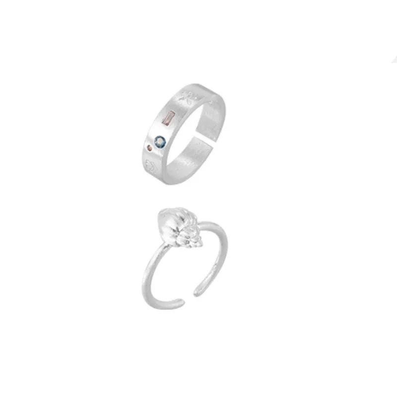 خواتم من الفضة الإسترليني عيار 925 للنساء خاتم عتيق مصنوع يدويًا قابل للتعديل من الحجر الأزرق هدية بيجو للسيدات