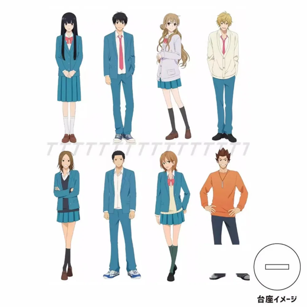 

Game Kuronuma Sawako Kazehaya Shouta Kurumizawa Kazuichi Acrylic Stand Doll Anime Figure Model Plate Cosplay Toy For Gift