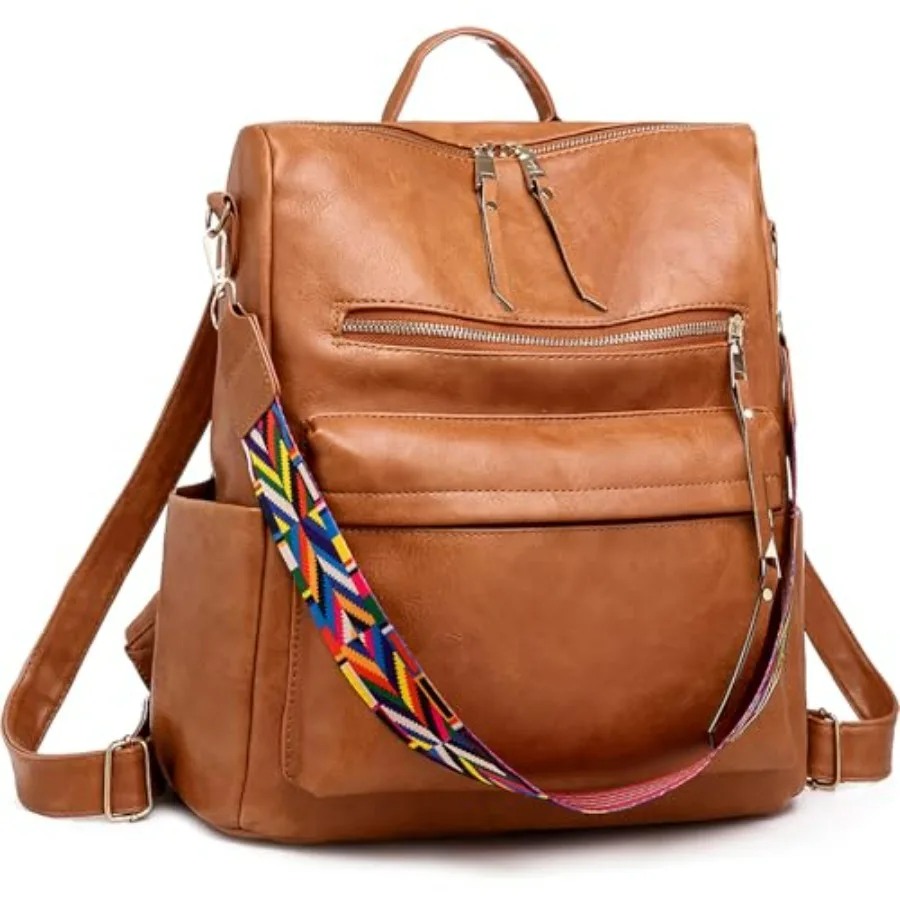 

Women's Fashion Backpack Purse for Women Leather Multipurpose Design Ladies Shoulder Bag Travel bag Satchel Handbags