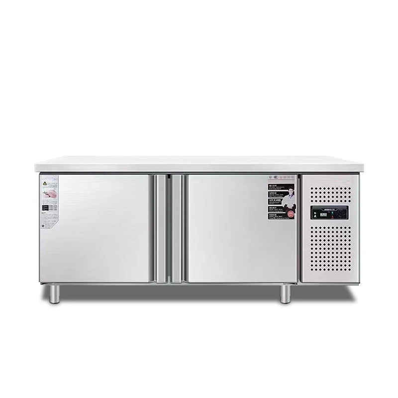 

Холодильный стол-тумба для кухни, промышленный холодильник-морозильник, подстольный холодильник