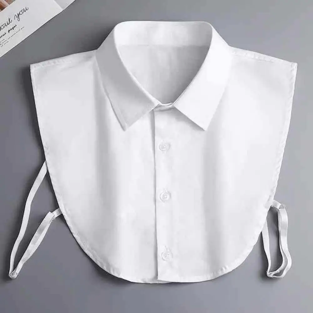 Fake Collar For Shirt Detachable Collars Adjustable Strap Business Collar Office Work Fake Shirt Collars Clothing Accessory