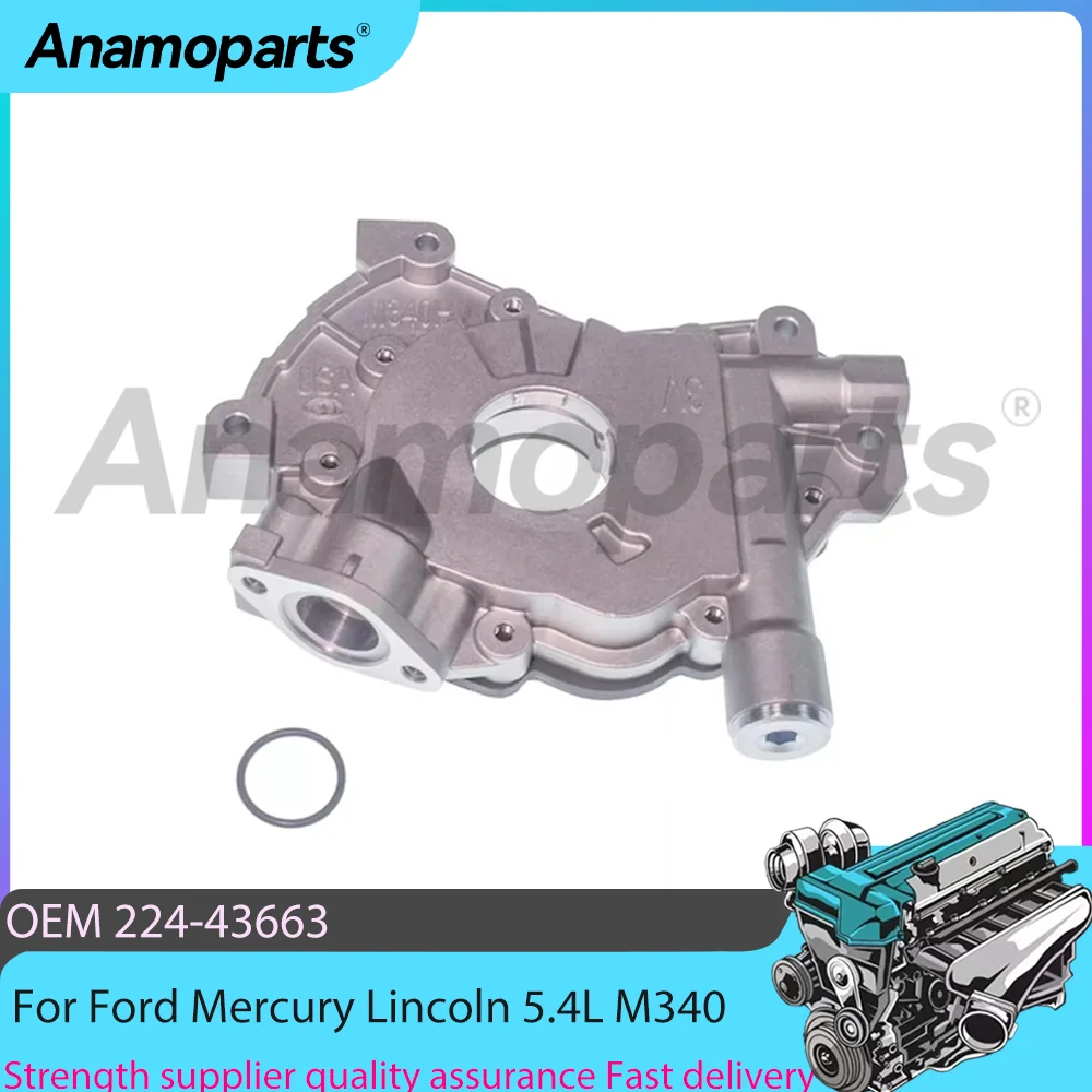 

High quality Oil Pump Fit 4.6 5.4 L V8 For Ford F150 F250 F350 Expedition Explorer Mercury Lincoln 4.6L 5.4L M340 2004-2011