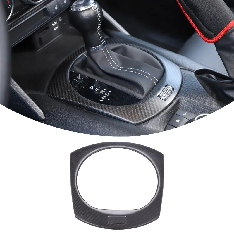 

Gearshift Frame Trim Sticker Car Transmission Shift Decoration Car Accessories For Mazda MX-5 Fiat 124 Abarth 124 348 2016-2026