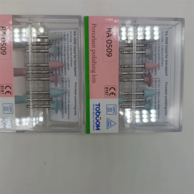 CE Approval Intraoral Porcelain Polishing Kits RA 0509 High Quality Dental Tooth Polishing Set