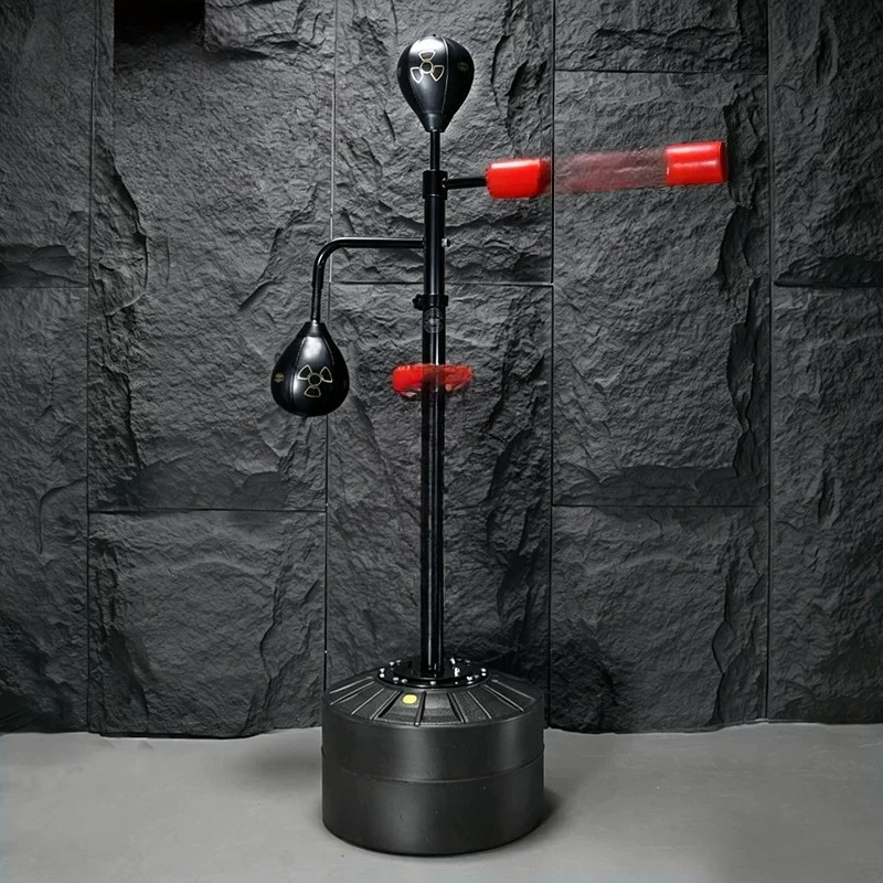 Microfiber boxing rotating stick target reaction target household dodge training vertical sandbag speed ball