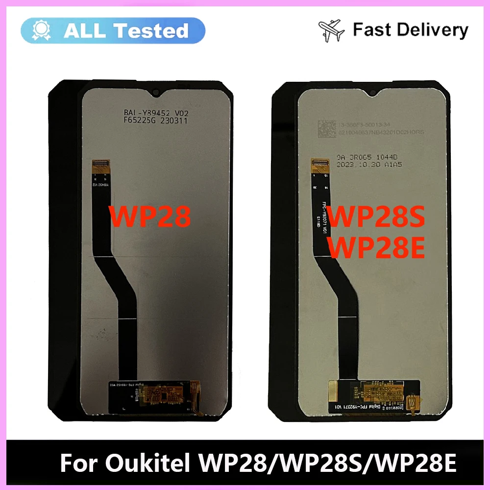 

For Oukitel WP28 LCD Display Touch Screen Digitizer Assembly Replacement OUKITEL WP28S WP28E LCD Display Sensor Screen Parts