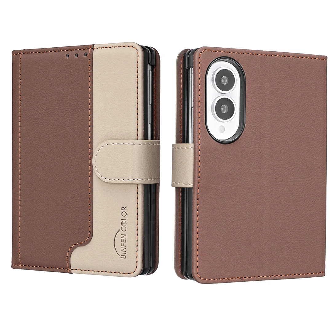 For Samsung Galaxy Z Fold 8 Wide ZFold8 Case Skin-Friendly Luxury Matte Leather Flip Wallet Card Slot Shockproof Back Cover