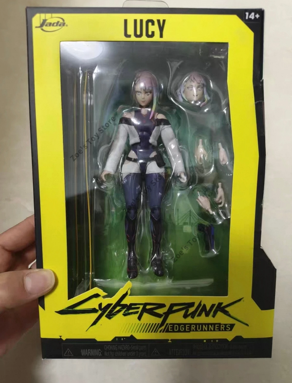 

Оригинальный Jada Cyberpunk Edgewalker Дэвид Мартинес. Люси
