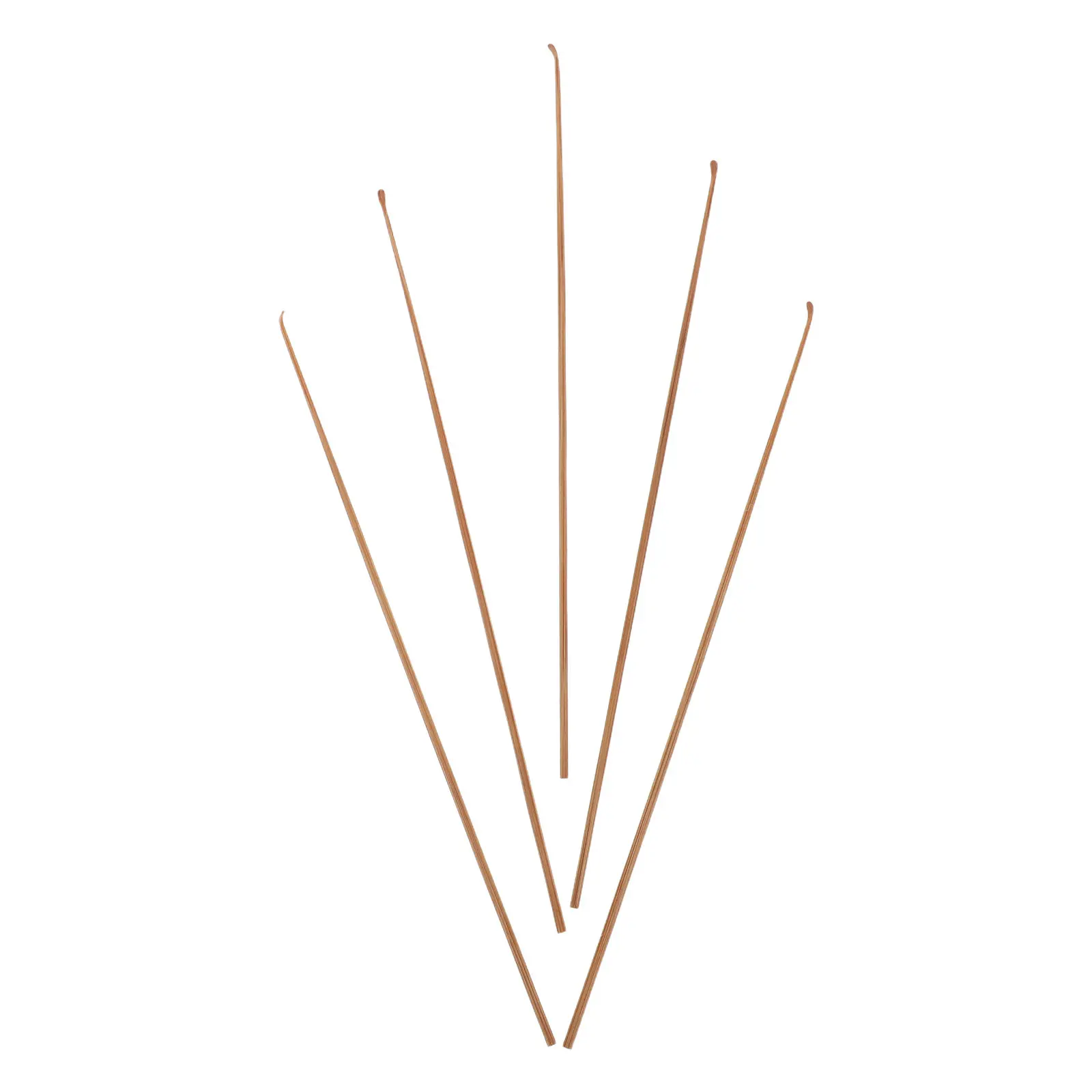 

5Pcs Bamboo Ear Picking Tools Non-Slip Handle Ear Cleaner Set Portable Earwax Removal Spoons for Home Travel Ear-Digging Spoon