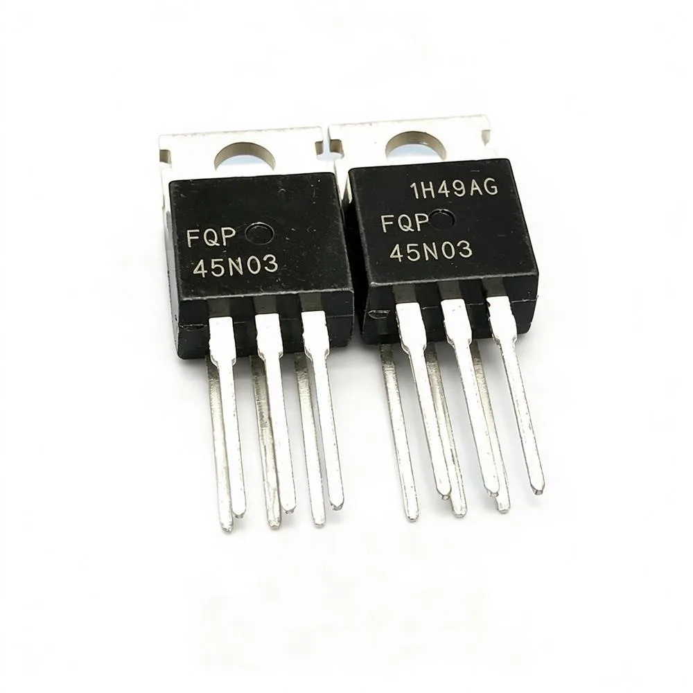 5PCS FQP45N03 30V 45A K1153 2SK1153 450V 3A K3435 2SK3435 60V 80A KA78T05 15V 3A SBL3045CT 45V 30A UF16C20A 200V 16A TO-220